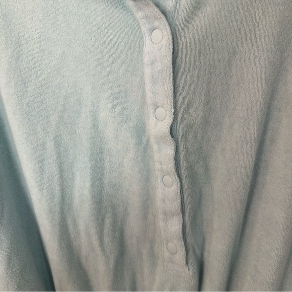 Offline by Aerie Women’s Light Blue Short Sleeve Terrycloth Romper Sz S GUC - Picture 5 of 8